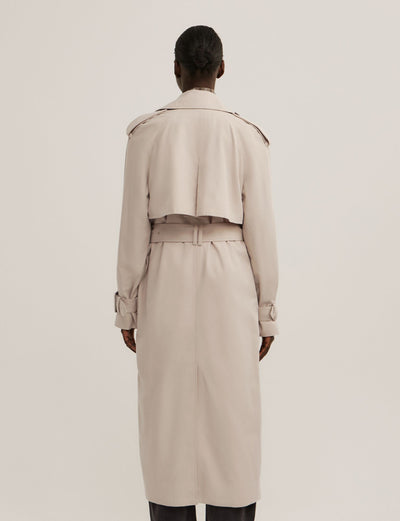 Longline Trench Coat