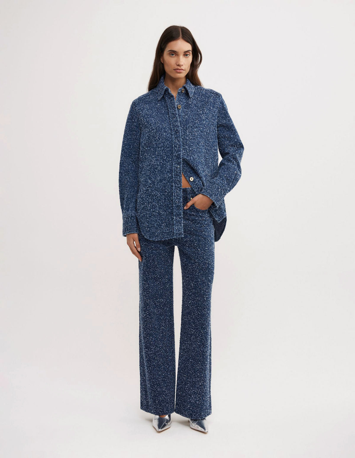 Boucle Denim Shirt
