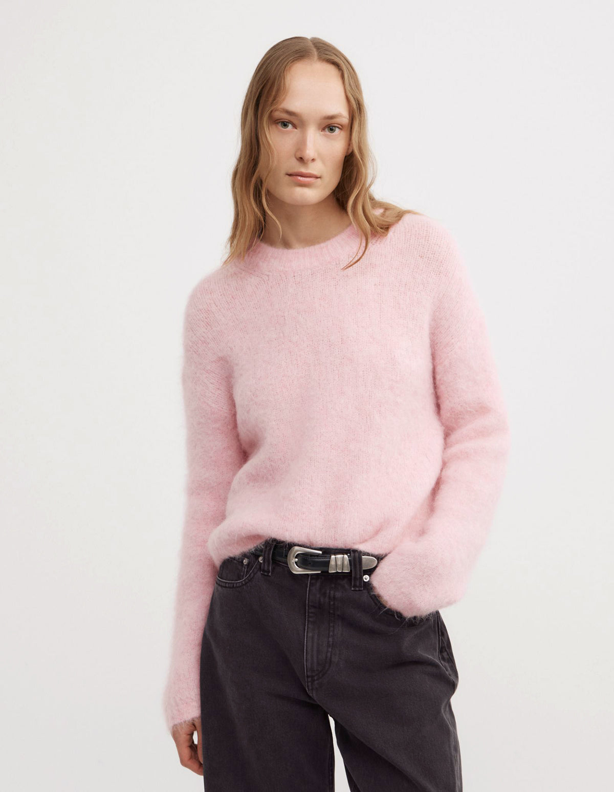 Fluffy Crew Knit