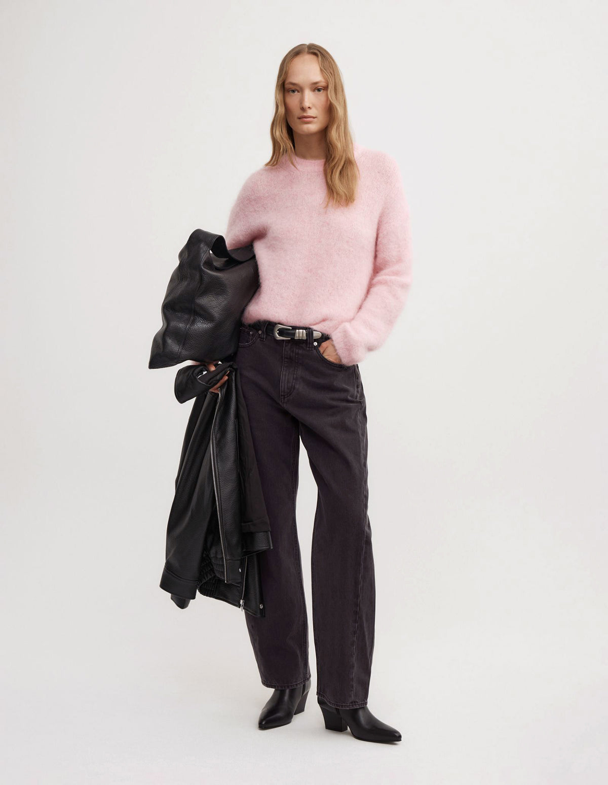 Fluffy Crew Knit
