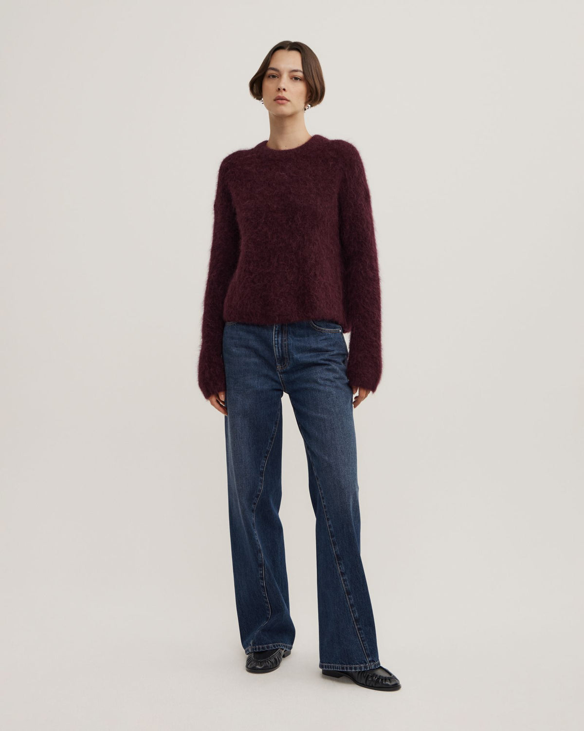 Fluffy Crew Knit