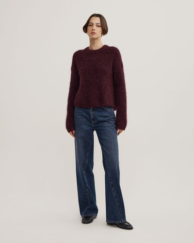 Fluffy Crew Knit