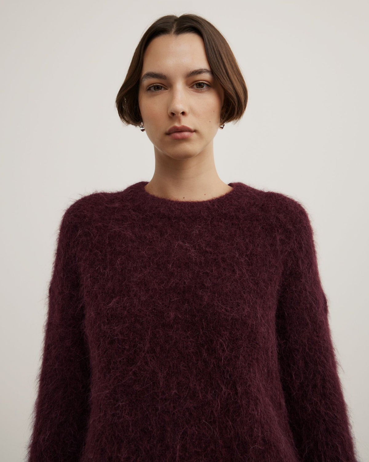 Fluffy Crew Knit