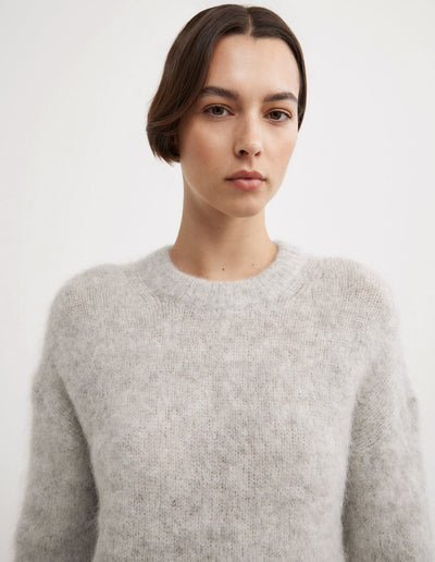 Fluffy Crew Knit
