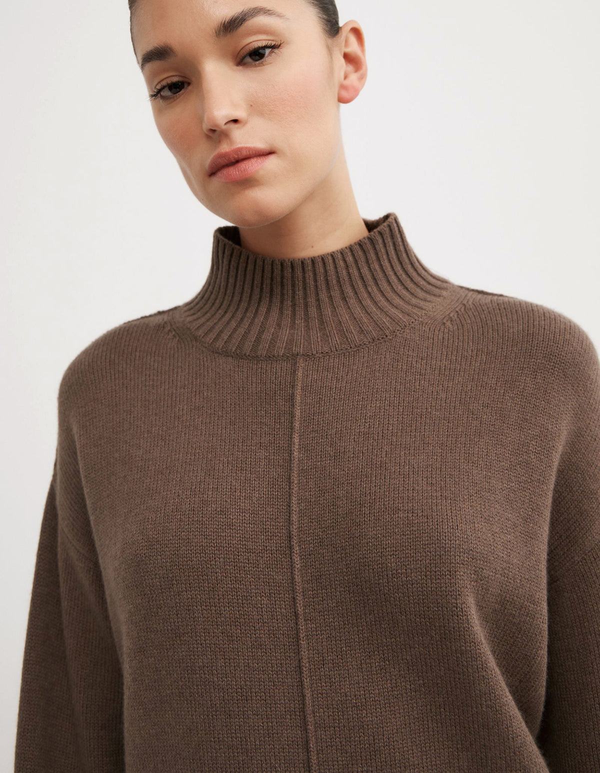 High Neck Knit