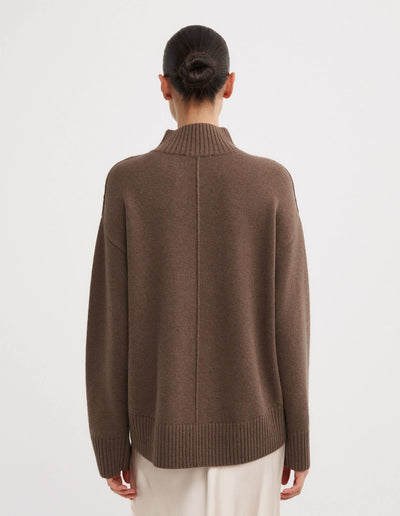 High Neck Knit