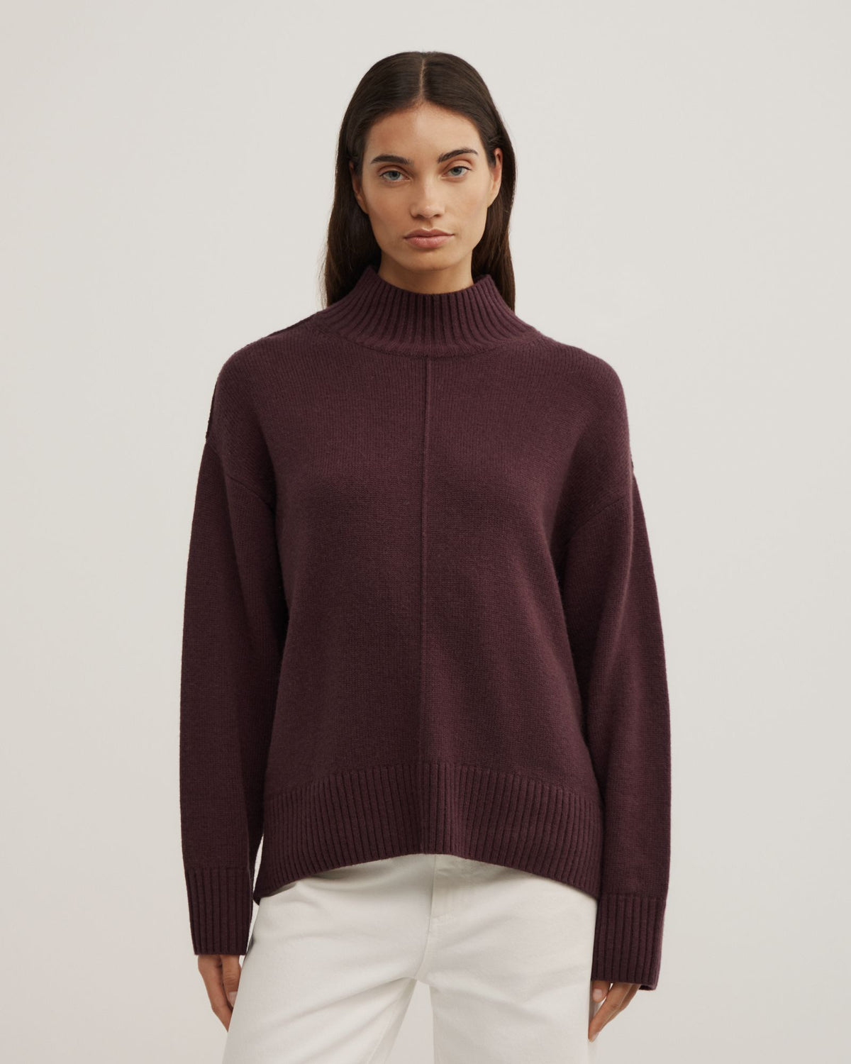 High Neck Knit