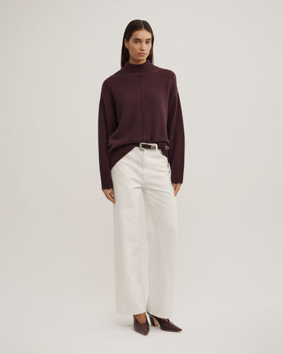 High Neck Knit