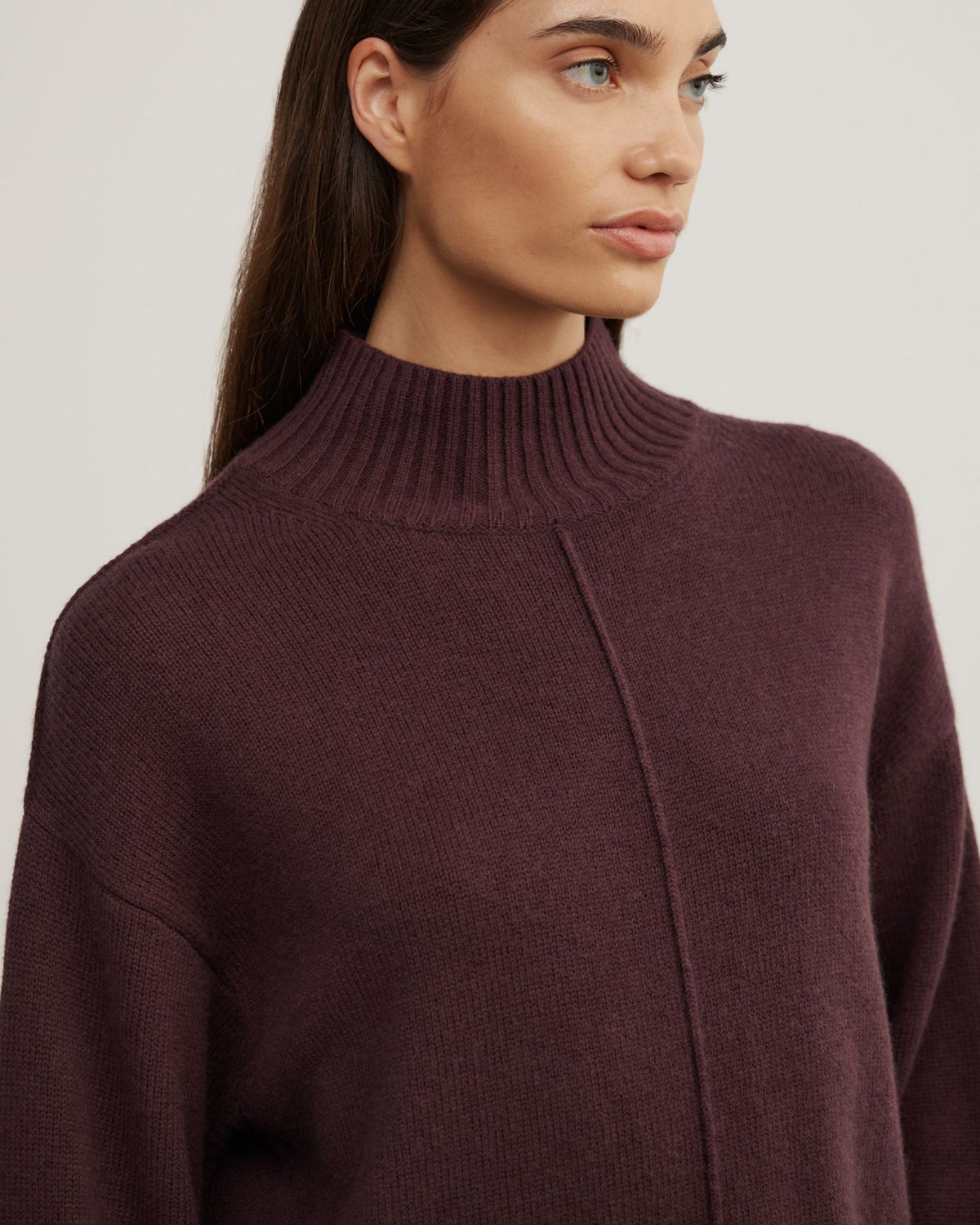 High Neck Knit