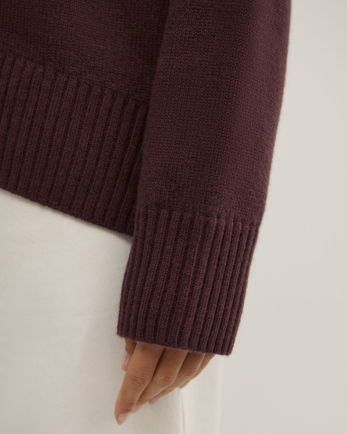 High Neck Knit