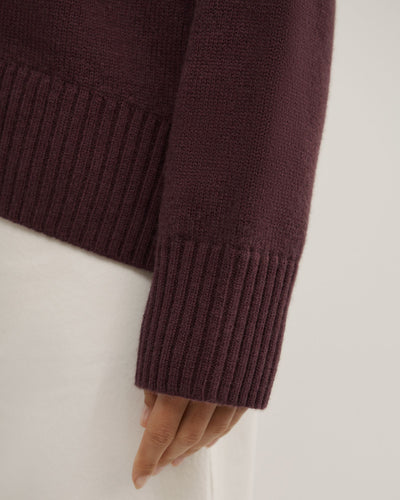 High Neck Knit