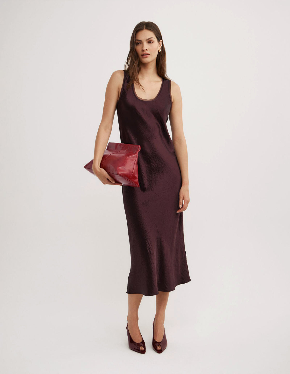 Scoop Neck Slip Dress