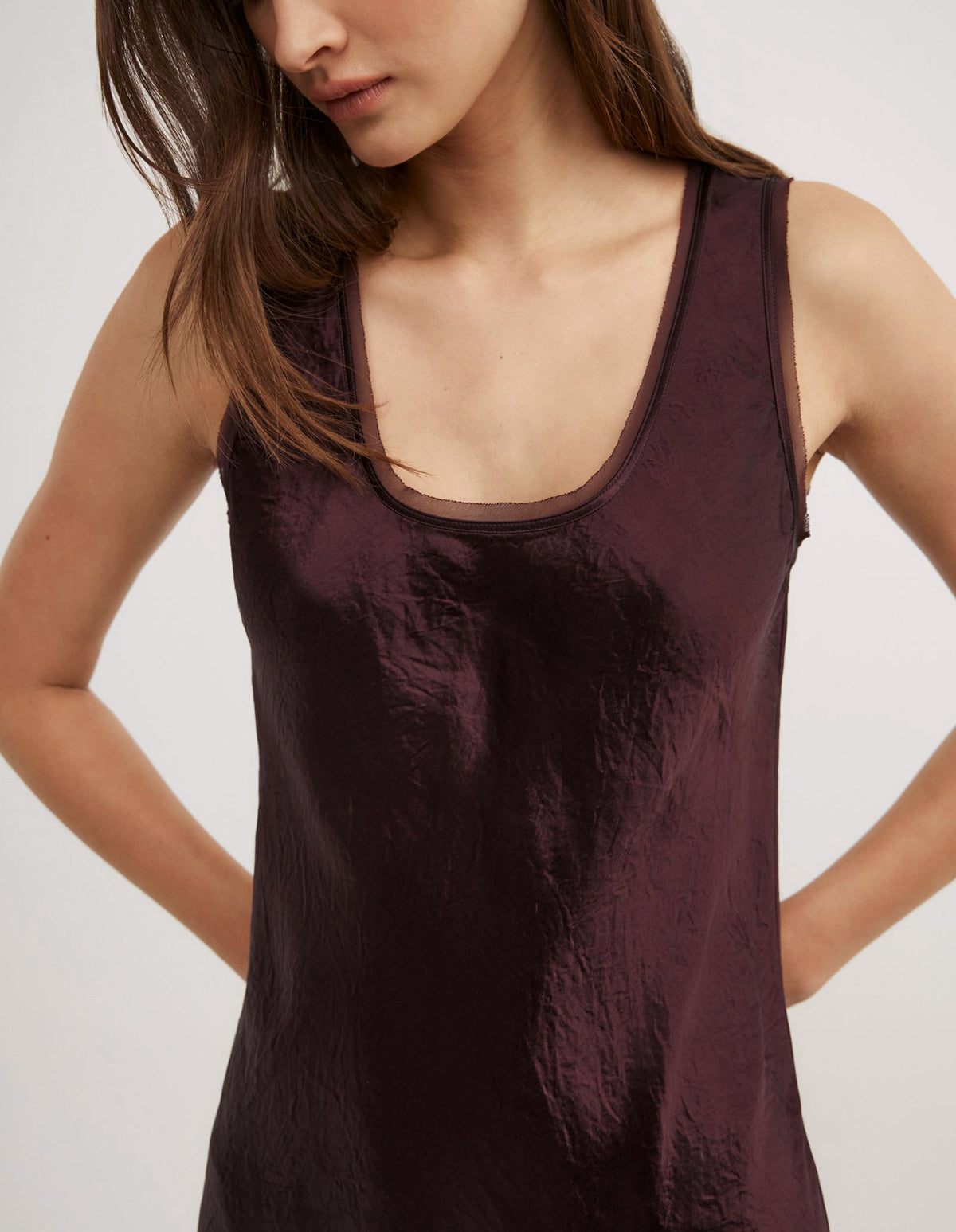 Scoop Neck Slip Dress