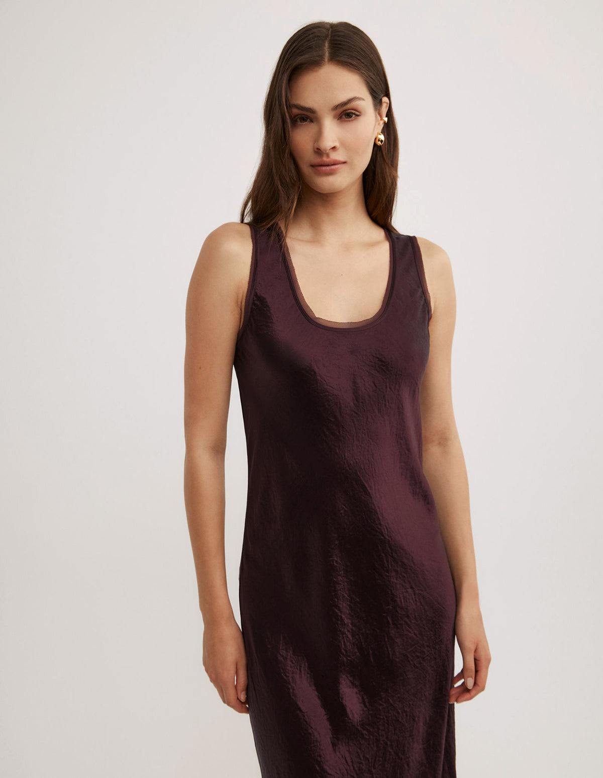 Scoop Neck Slip Dress