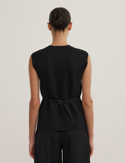 Compact Knit Vest