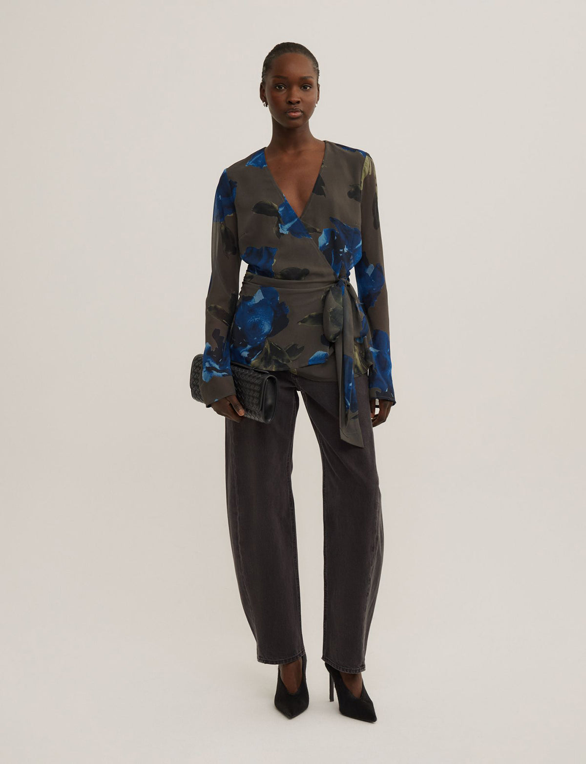 Sheer Wrap Shirt