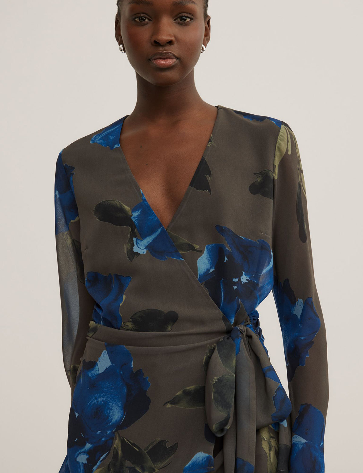 Sheer Wrap Shirt