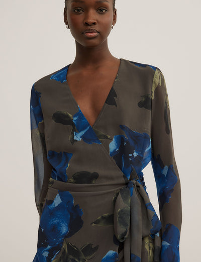 Sheer Wrap Shirt