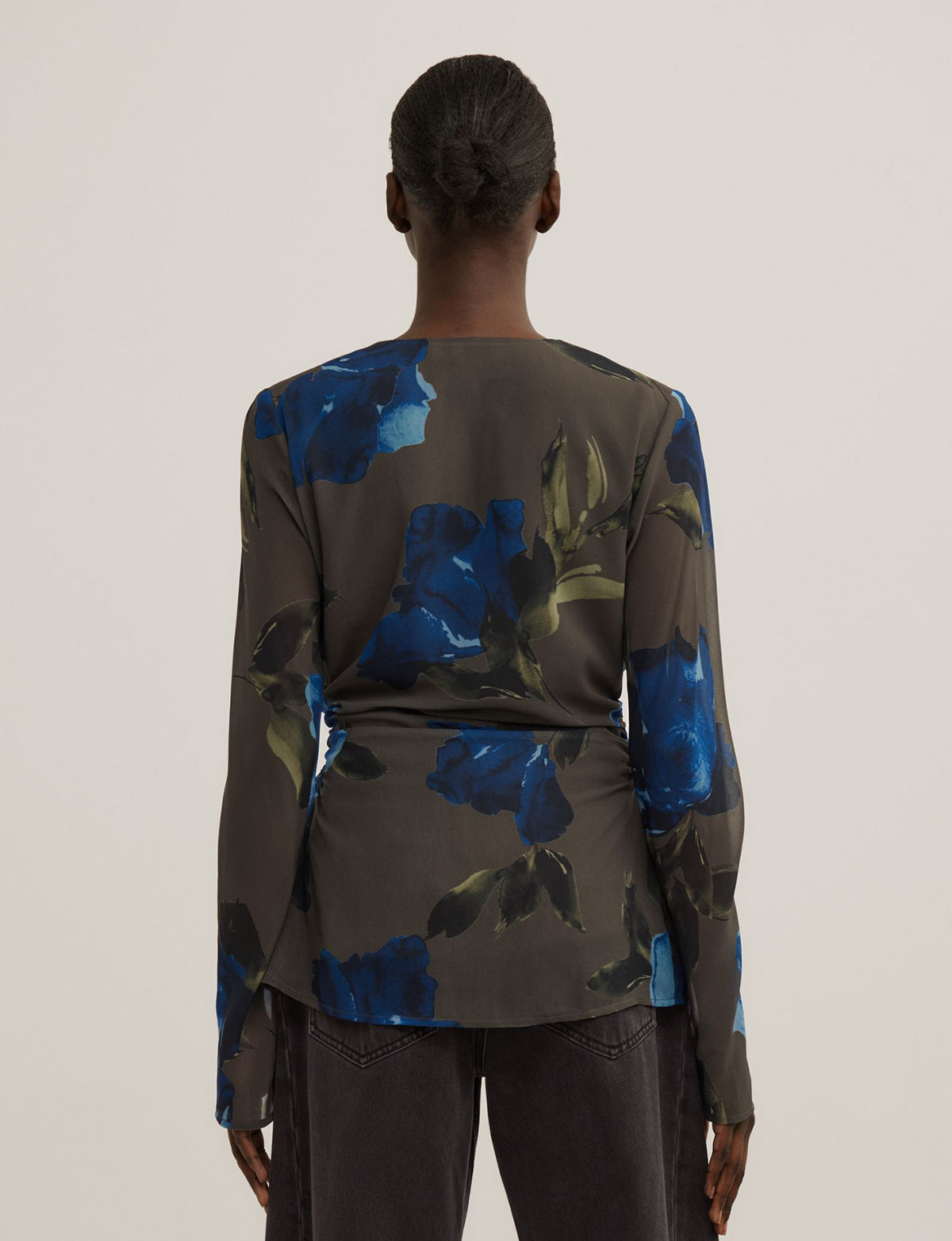 Sheer Wrap Shirt