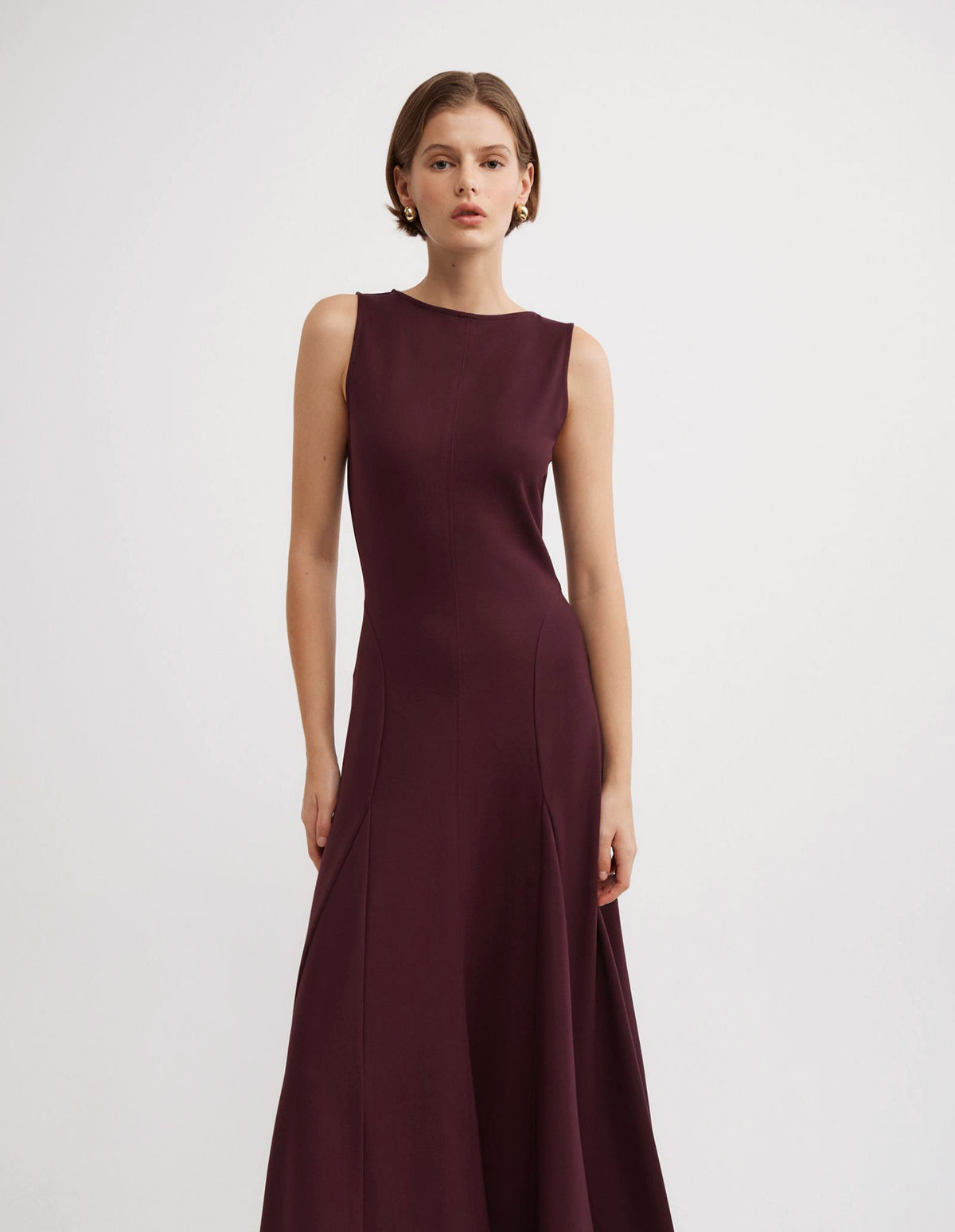 Jersey Panel Dress