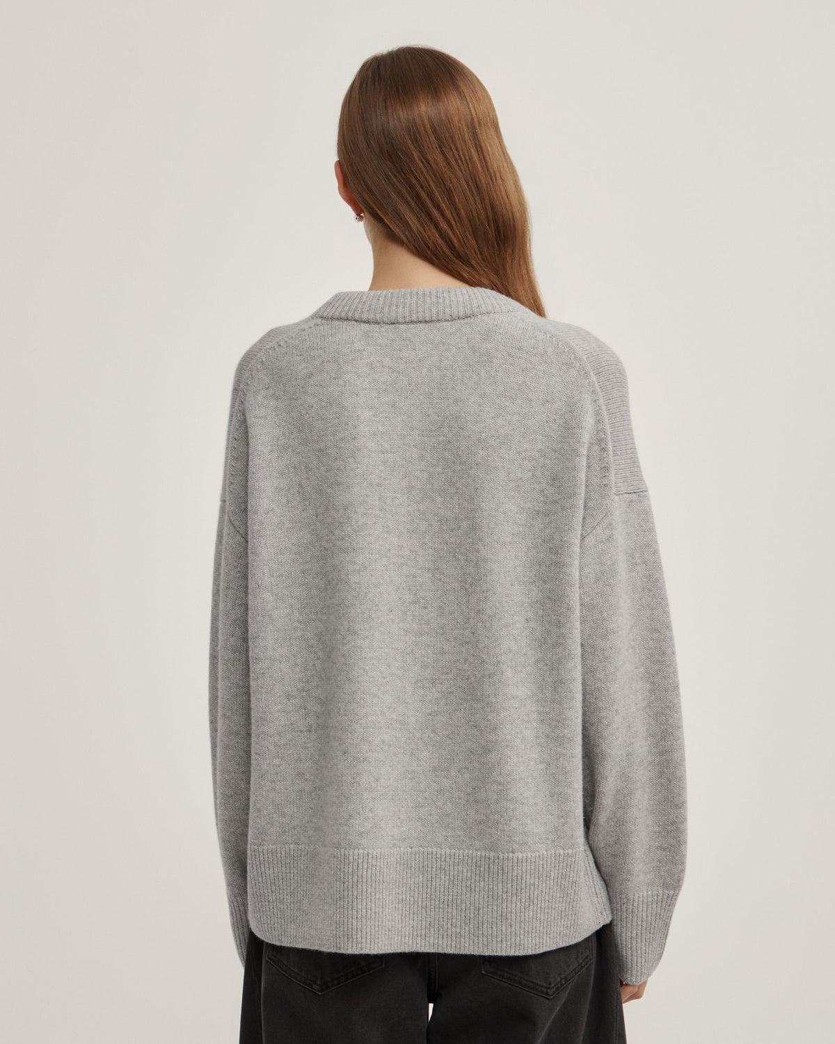 Relaxed Scoop Knit