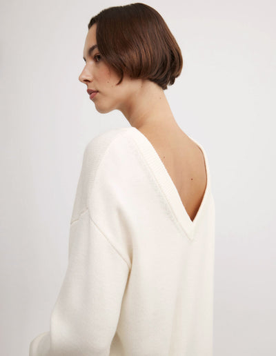 Scarf Detail Knit