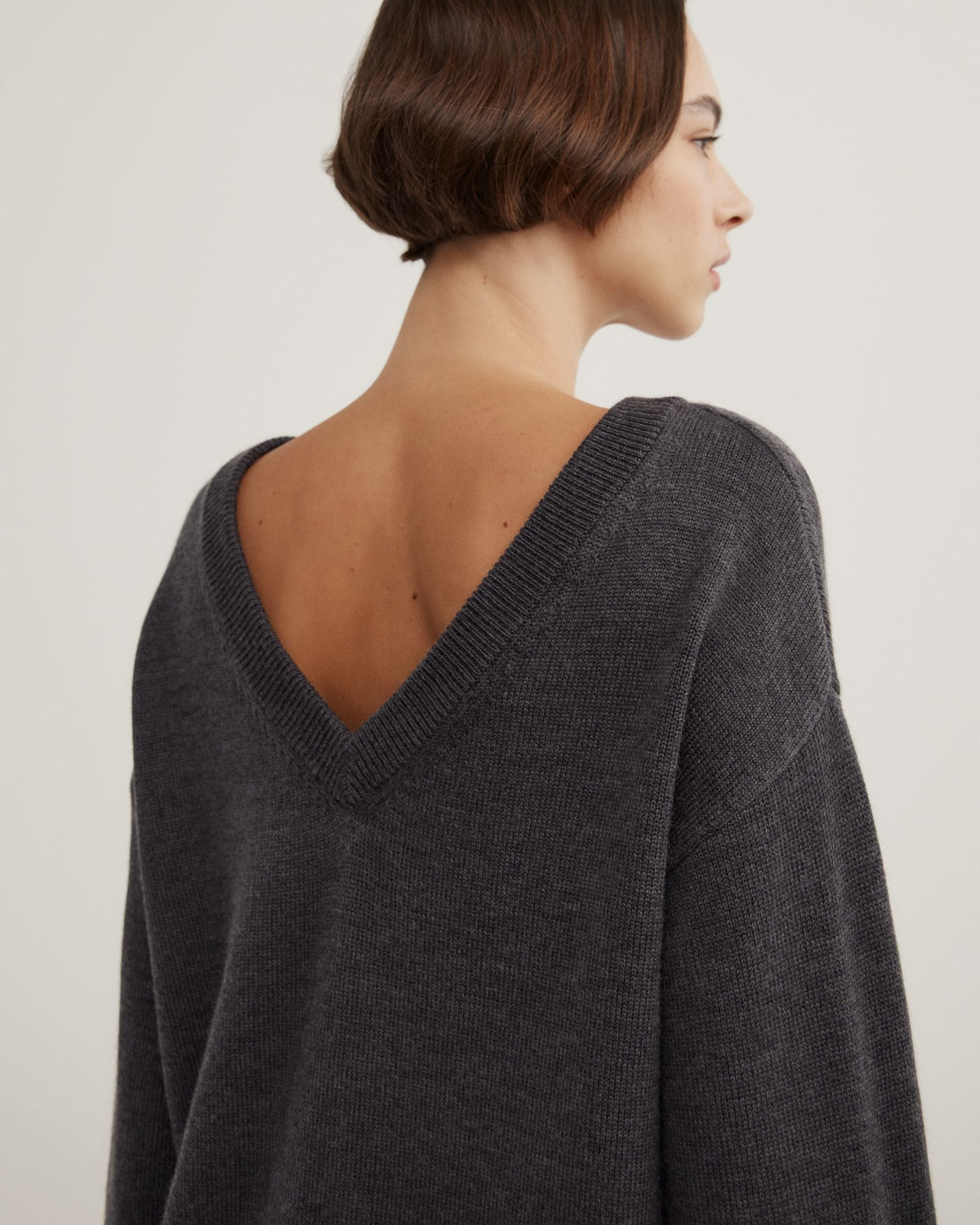 Scarf Detail Knit