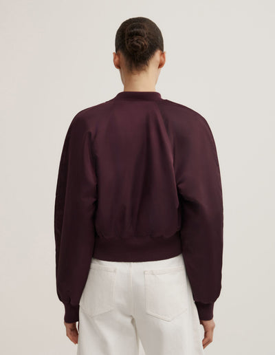 Nylon Bomber Jacket