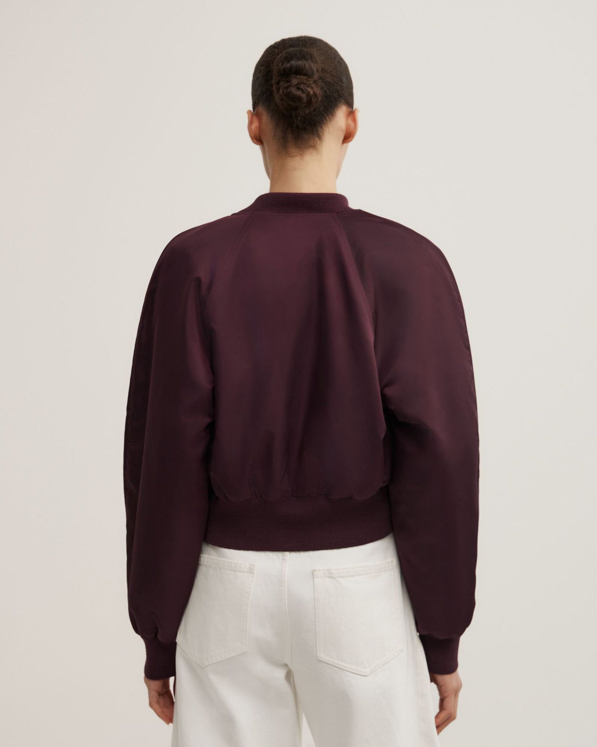 Nylon Bomber Jacket