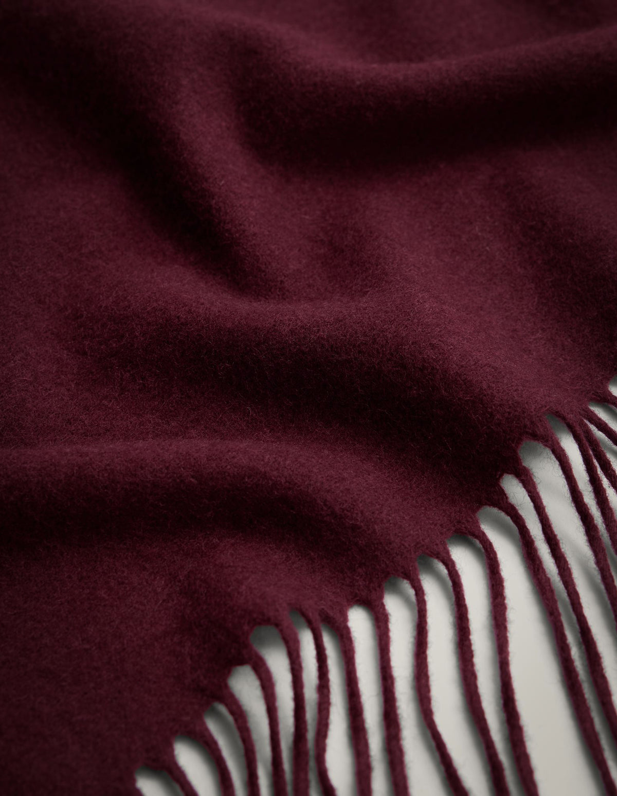 Fringe Wool Scarf