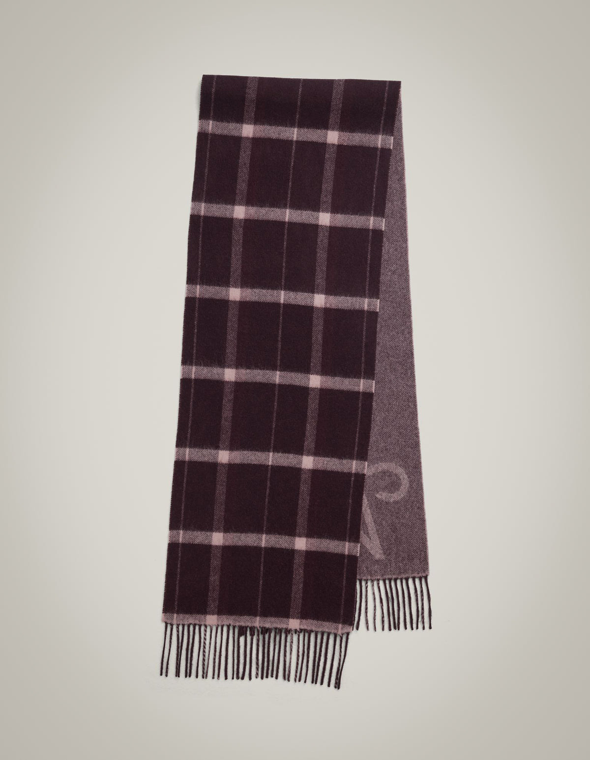 Monogram Check Scarf