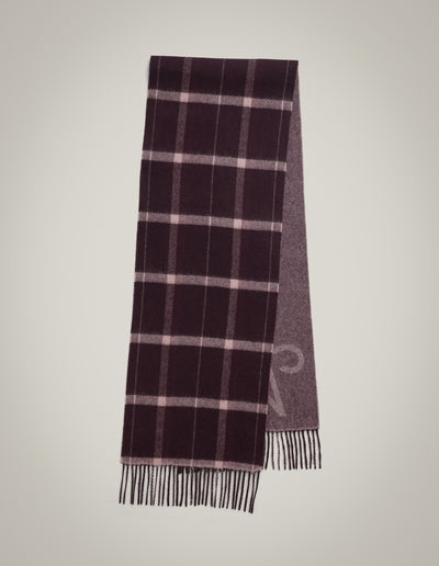 Monogram Check Scarf