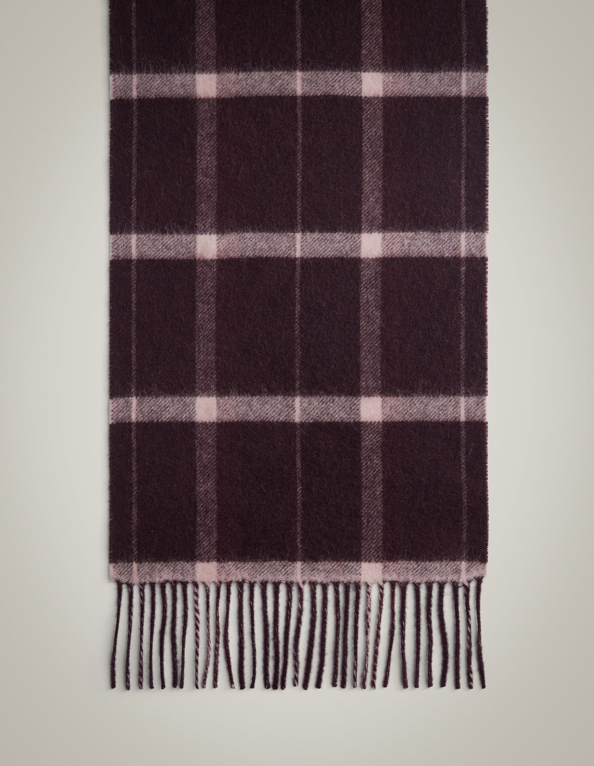 Monogram Check Scarf