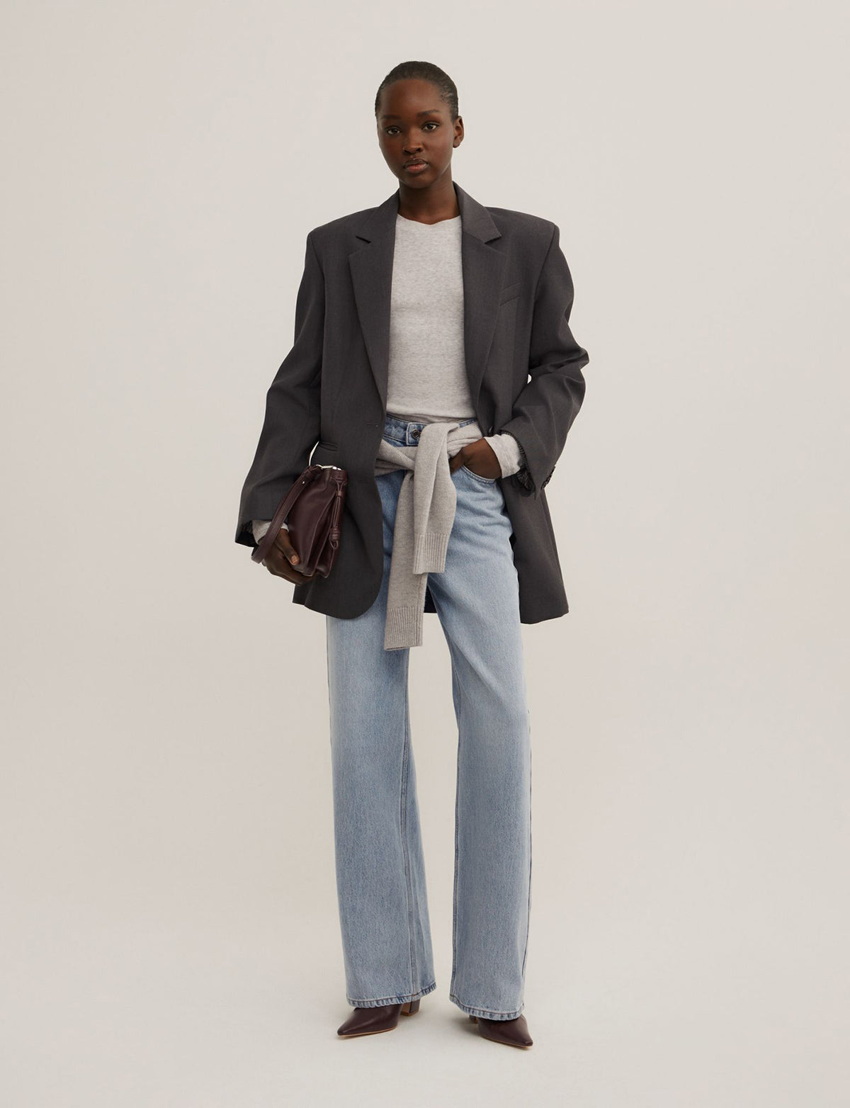 Full Length Straight Jeans