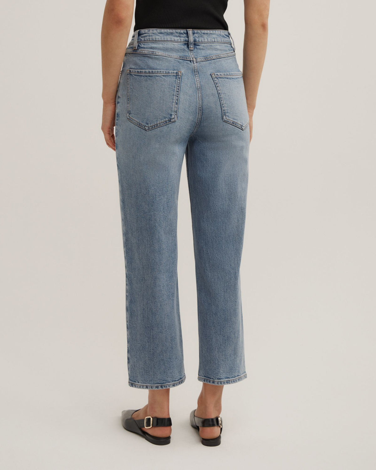 Straight Crop Jeans