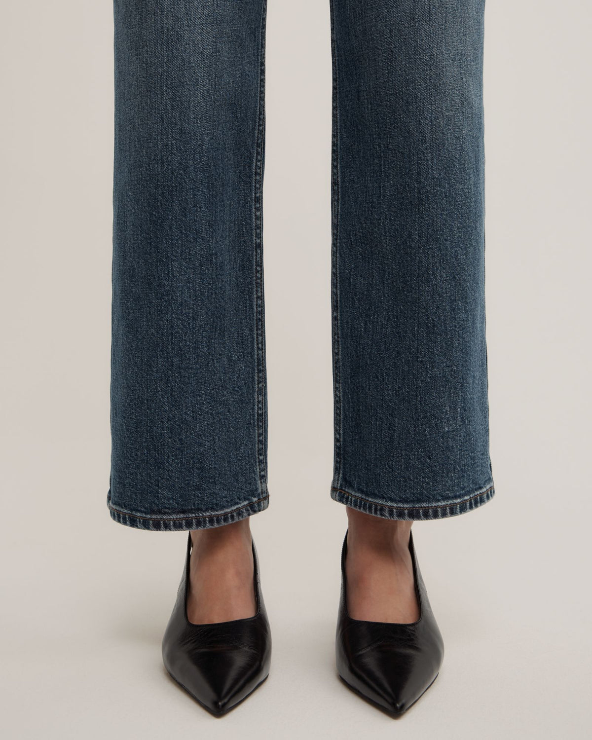 Straight Crop Jeans