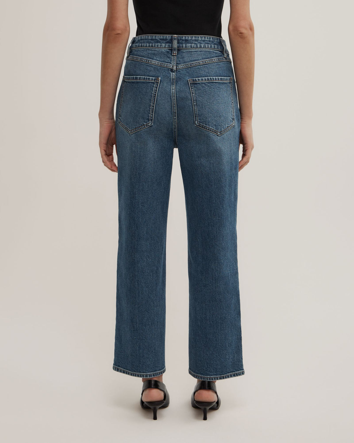 Straight Crop Jeans