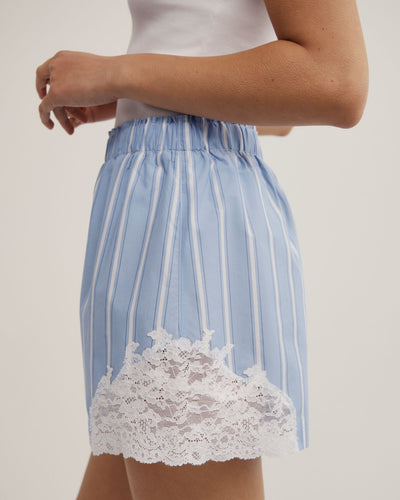 Lace Trim Shorts