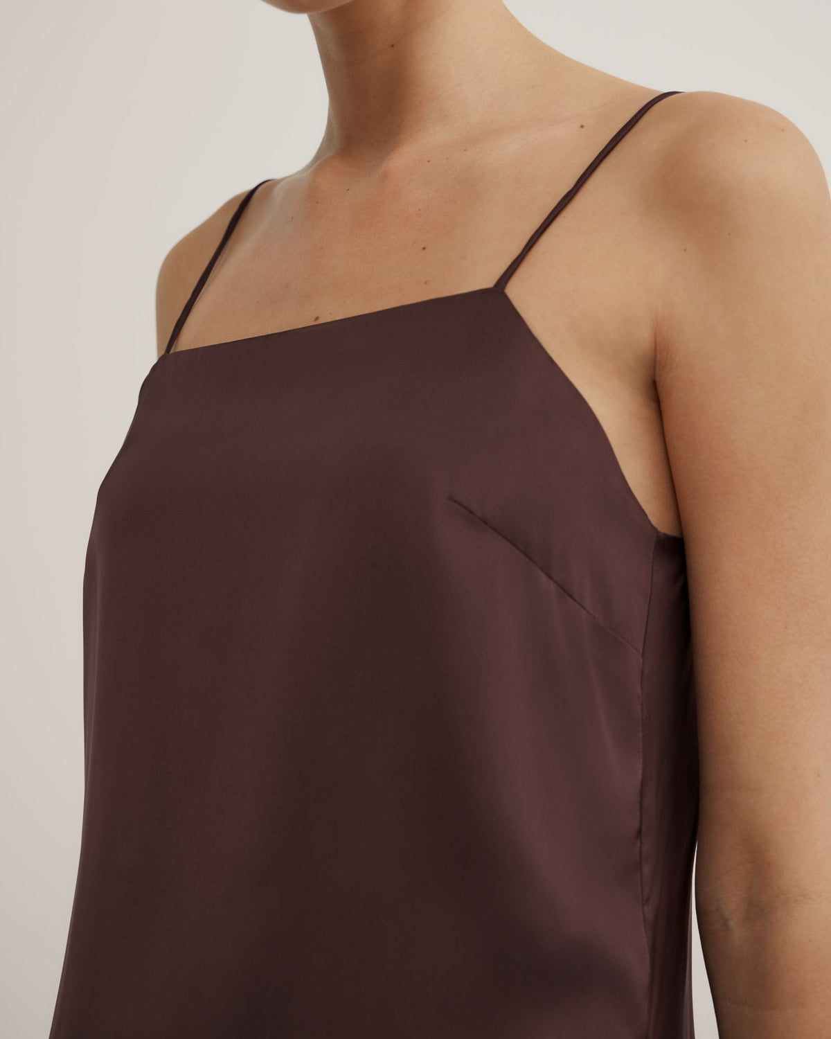 Satin Tunic Top