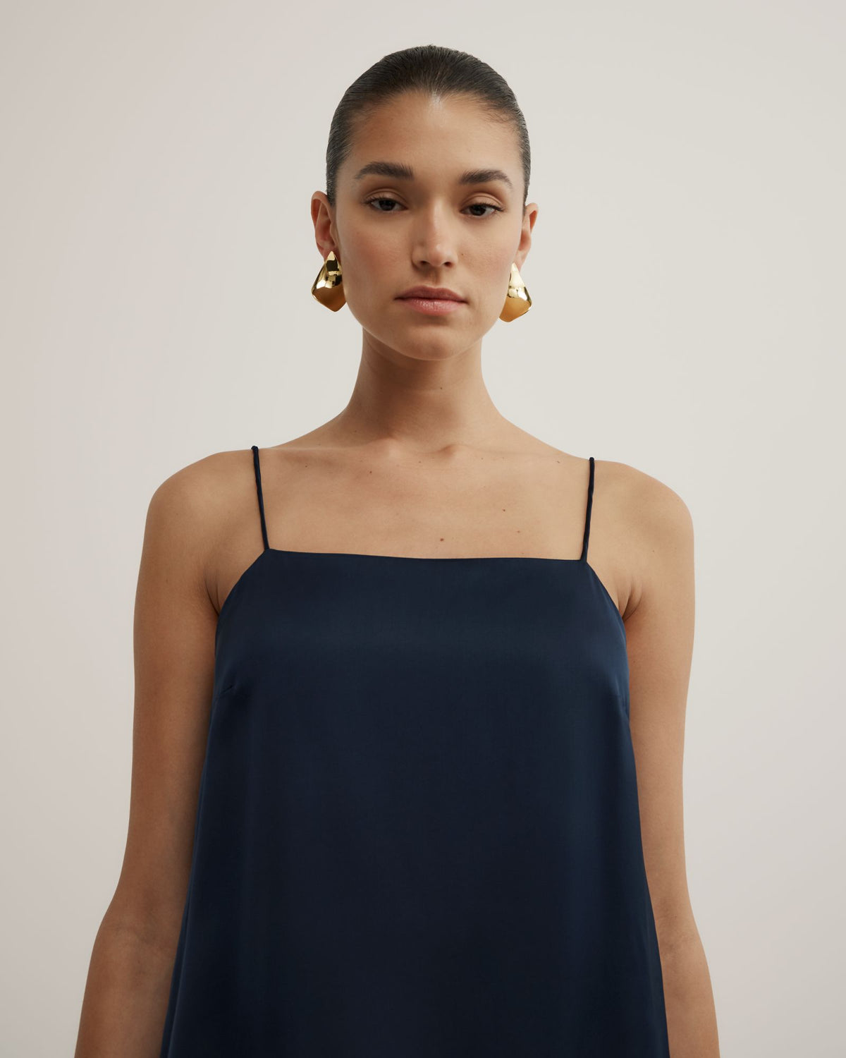 Satin Tunic Top