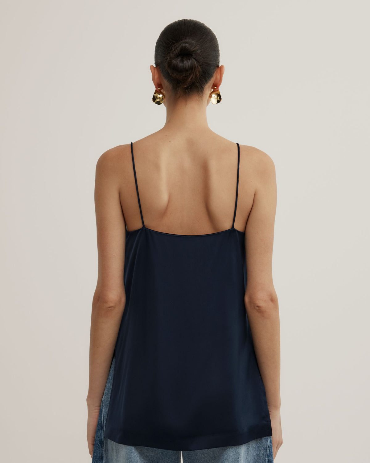 Satin Tunic Top