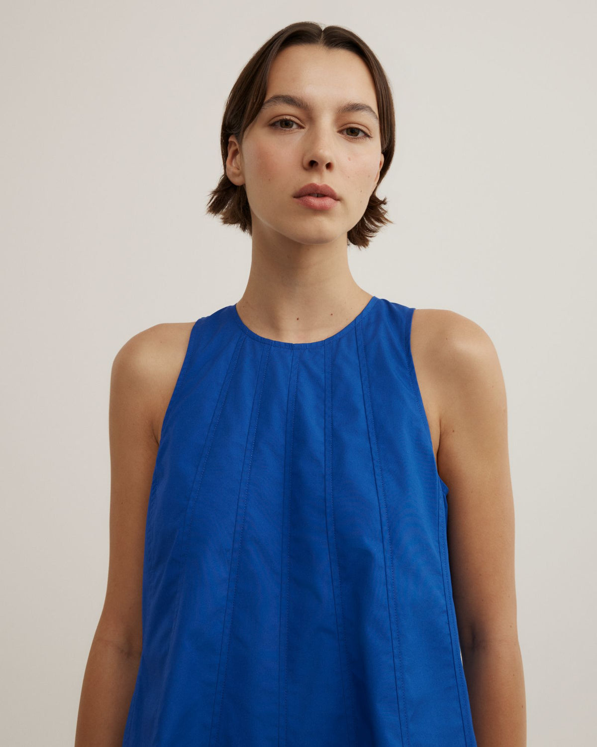 Seam Detail Swing Dress