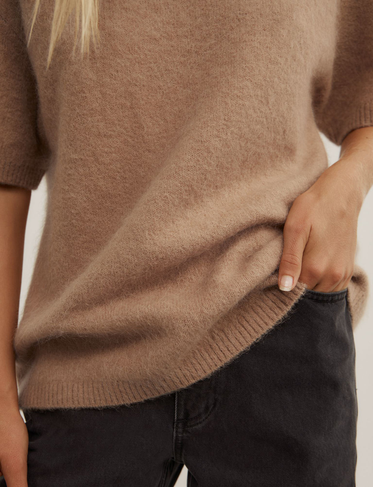 Oversized Fluffy T-Shirt