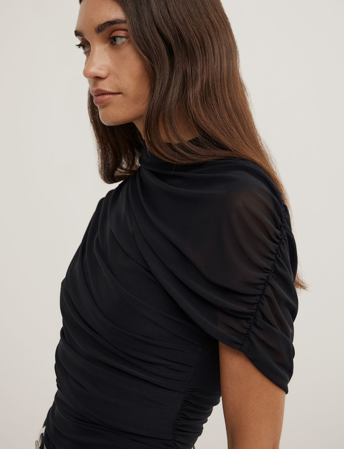Mesh Cape Top