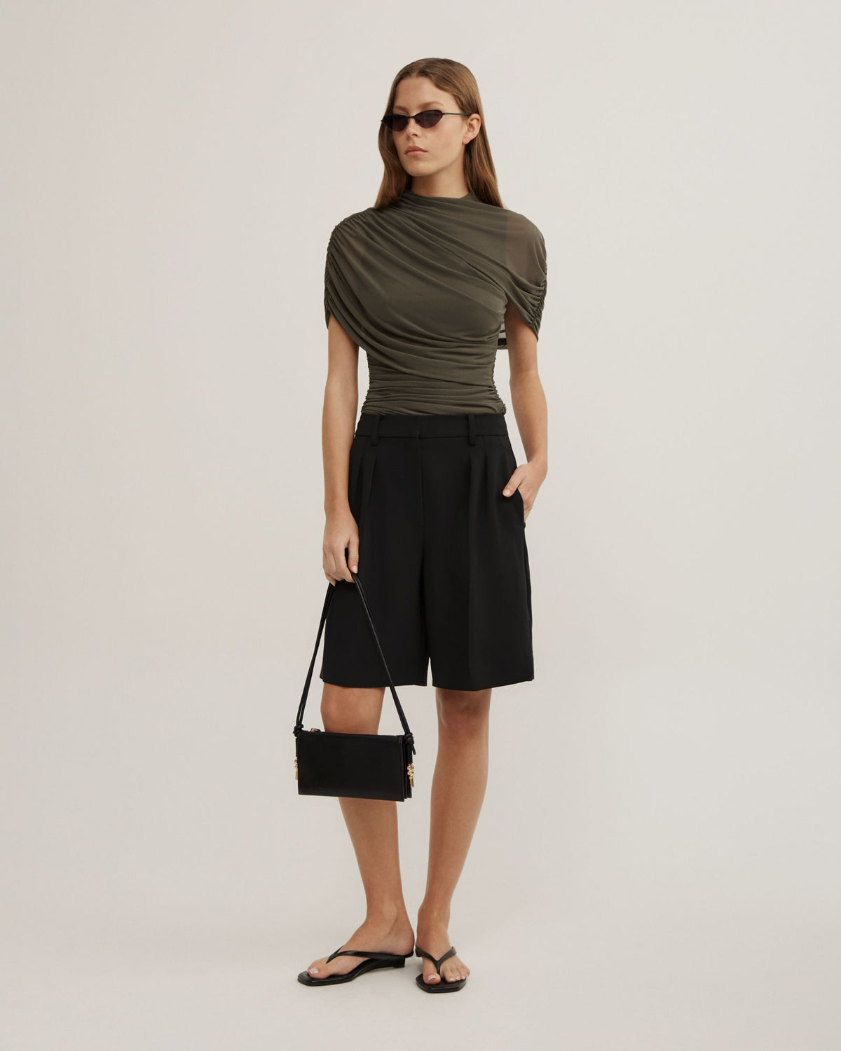 Mesh Cape Top
