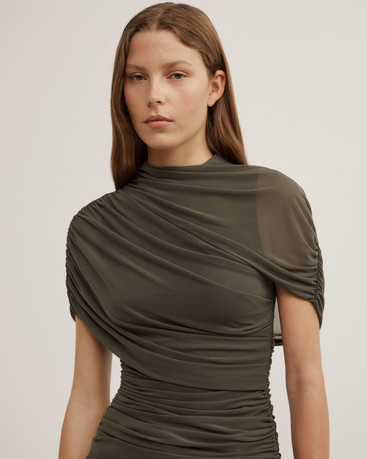 Mesh Cape Top