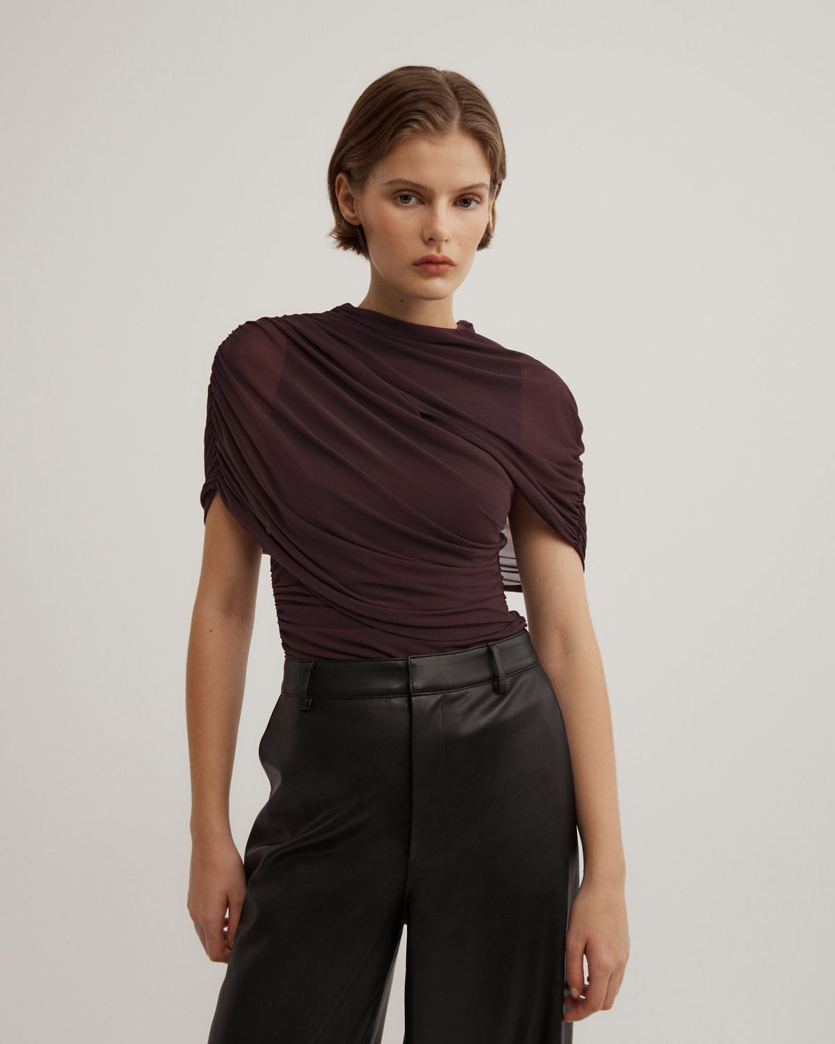 Mesh Cape Top