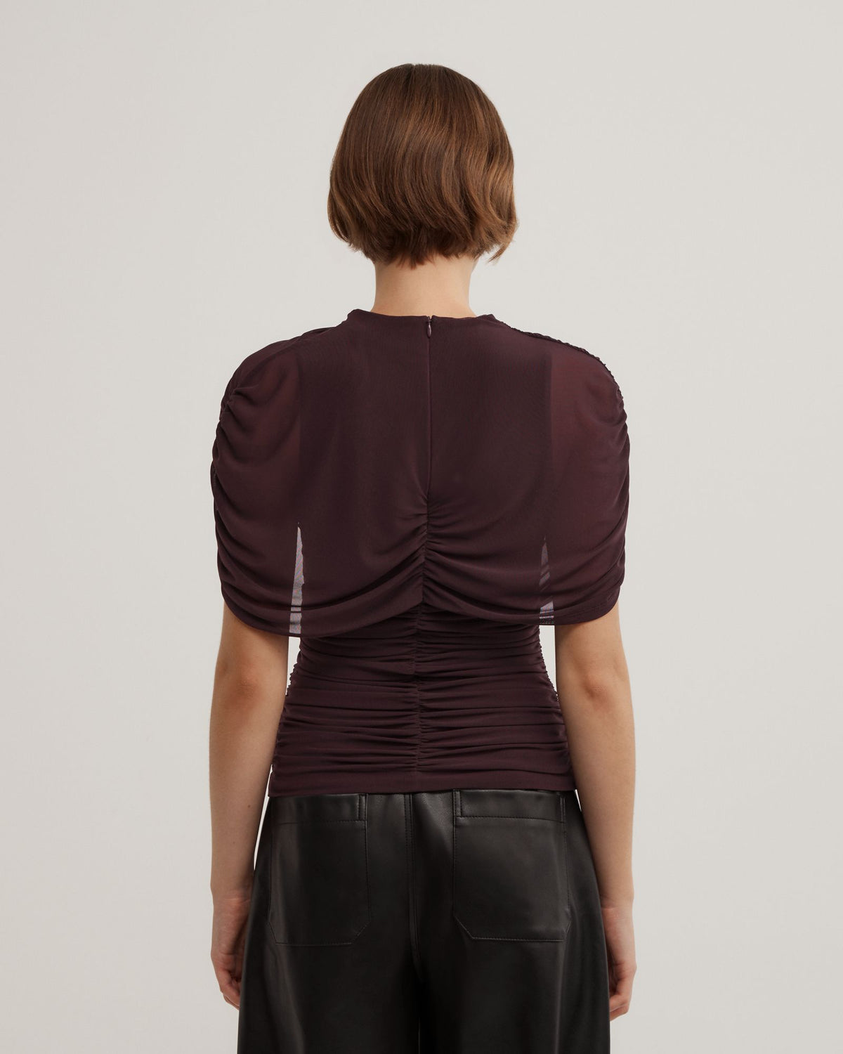 Mesh Cape Top