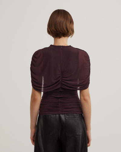 Mesh Cape Top