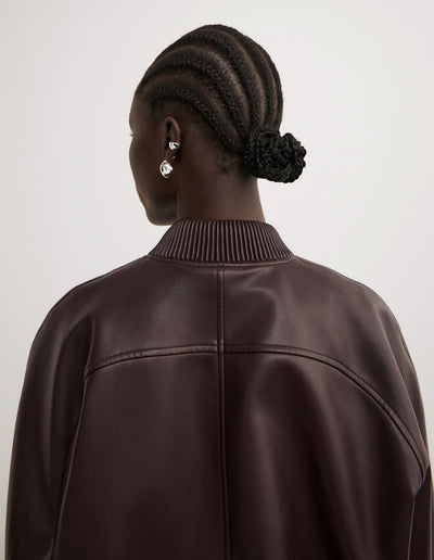 Cropped Bomber Jacket